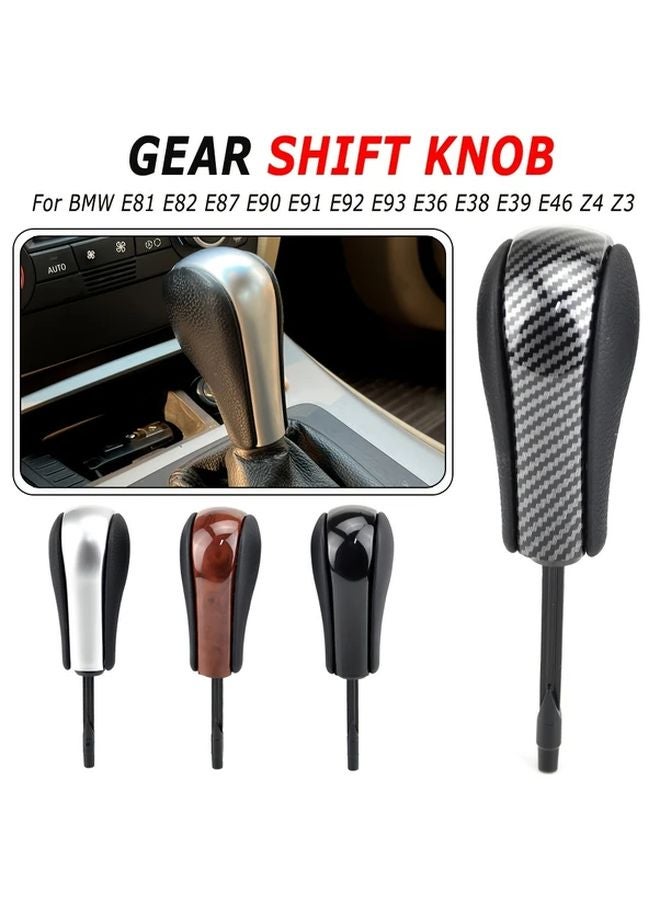 BMW Automatic Gear Shift Knob Silvery Long Direct Replacement for 1 3 5 7 Z X Series 2004 2013 Models - Image 5